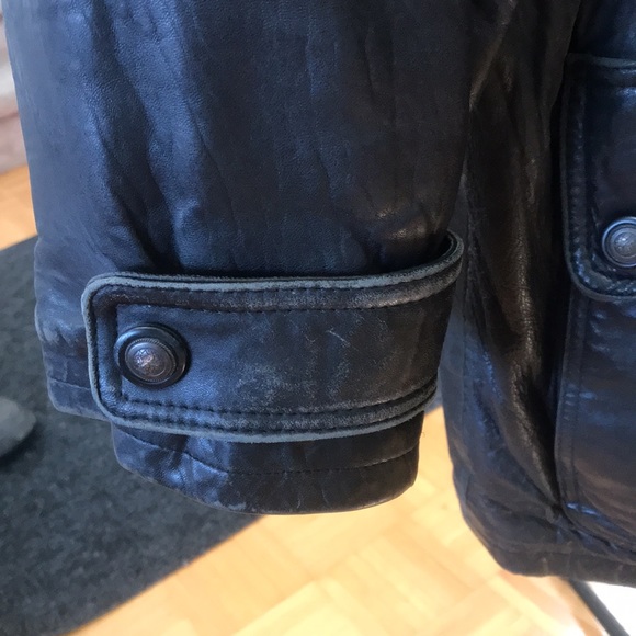 DANIER MENS ELEGANT FORMAL LEATHER JACKET. - Picture 8 of 10